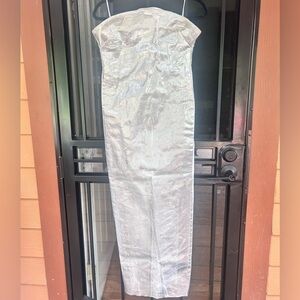 Silver Zara long dress